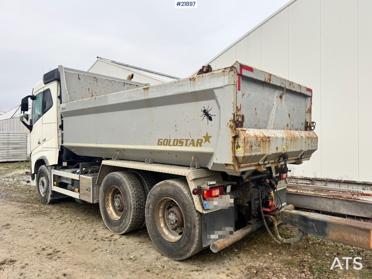 Volvo FH16 600 6x4 Tippbil. 280 000 km! SE VIDEO - Kravas automašīna pašizgāzējs: foto 4 Volvo FH16 600 6x4 Tippbil. 280 000 km! SE VIDEO - Kravas automašīna pašizgāzējs: foto 4