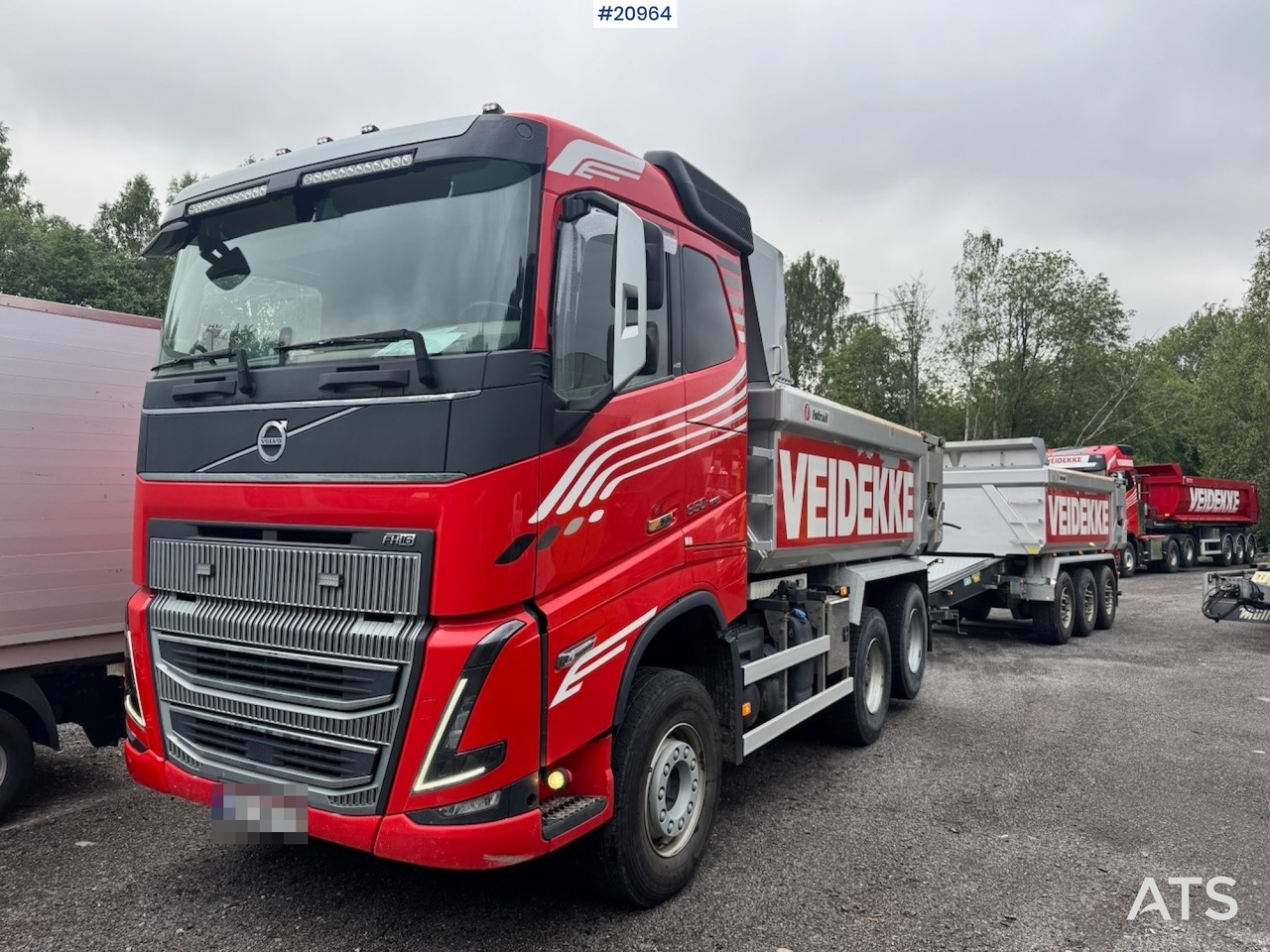 Volvo FH16 650 - Kravas automašīna pašizgāzējs: foto 1 Volvo FH16 650 - Kravas automašīna pašizgāzējs: foto 1