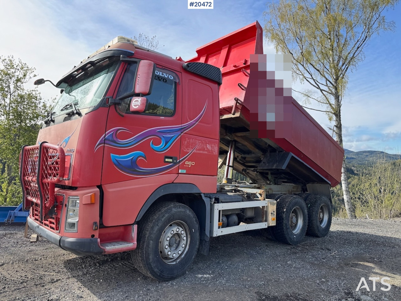 Volvo FH16 6x4 - Kravas automašīna pašizgāzējs: foto 3 Volvo FH16 6x4 - Kravas automašīna pašizgāzējs: foto 3