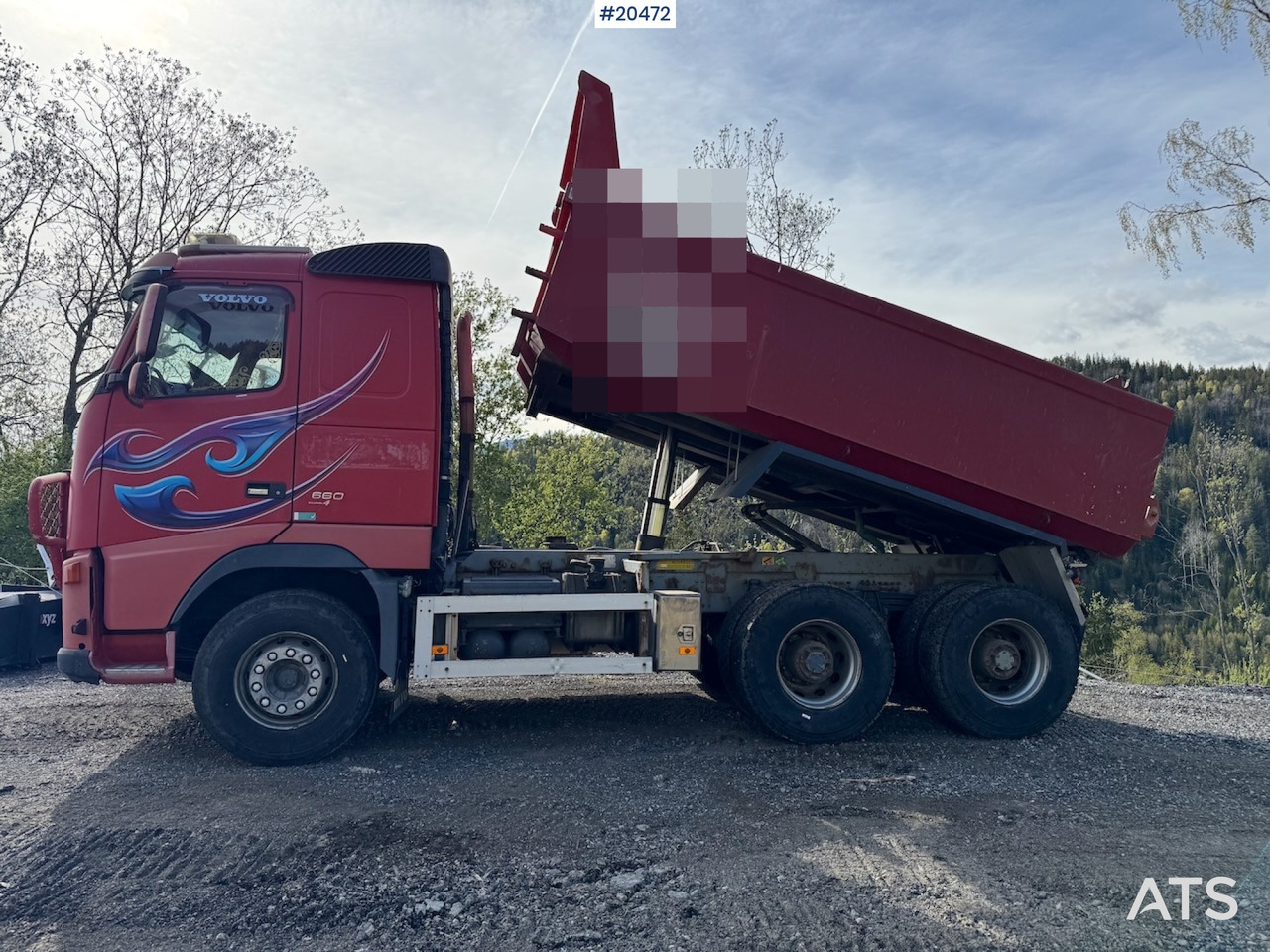 Volvo FH16 6x4 - Kravas automašīna pašizgāzējs: foto 4 Volvo FH16 6x4 - Kravas automašīna pašizgāzējs: foto 4