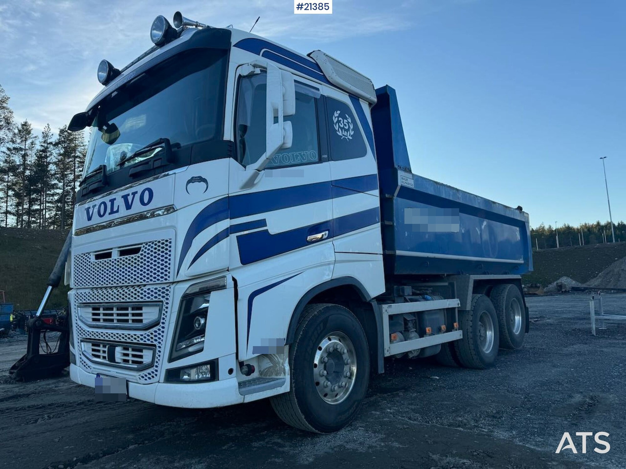 Volvo FH16 6x4 Tippbil - Kravas automašīna pašizgāzējs: foto 1 Volvo FH16 6x4 Tippbil - Kravas automašīna pašizgāzējs: foto 1