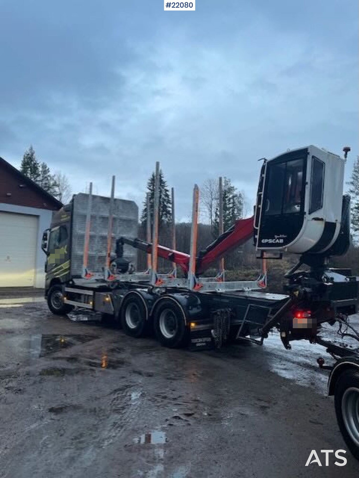 Volvo FH16 750 6x4 Tømmerbil m/ Epsilon M12 kran - Kokvedējs, Kravas auto ar manipulatoru: foto 3 Volvo FH16 750 6x4 Tømmerbil m/ Epsilon M12 kran - Kokvedējs, Kravas auto ar manipulatoru: foto 3
