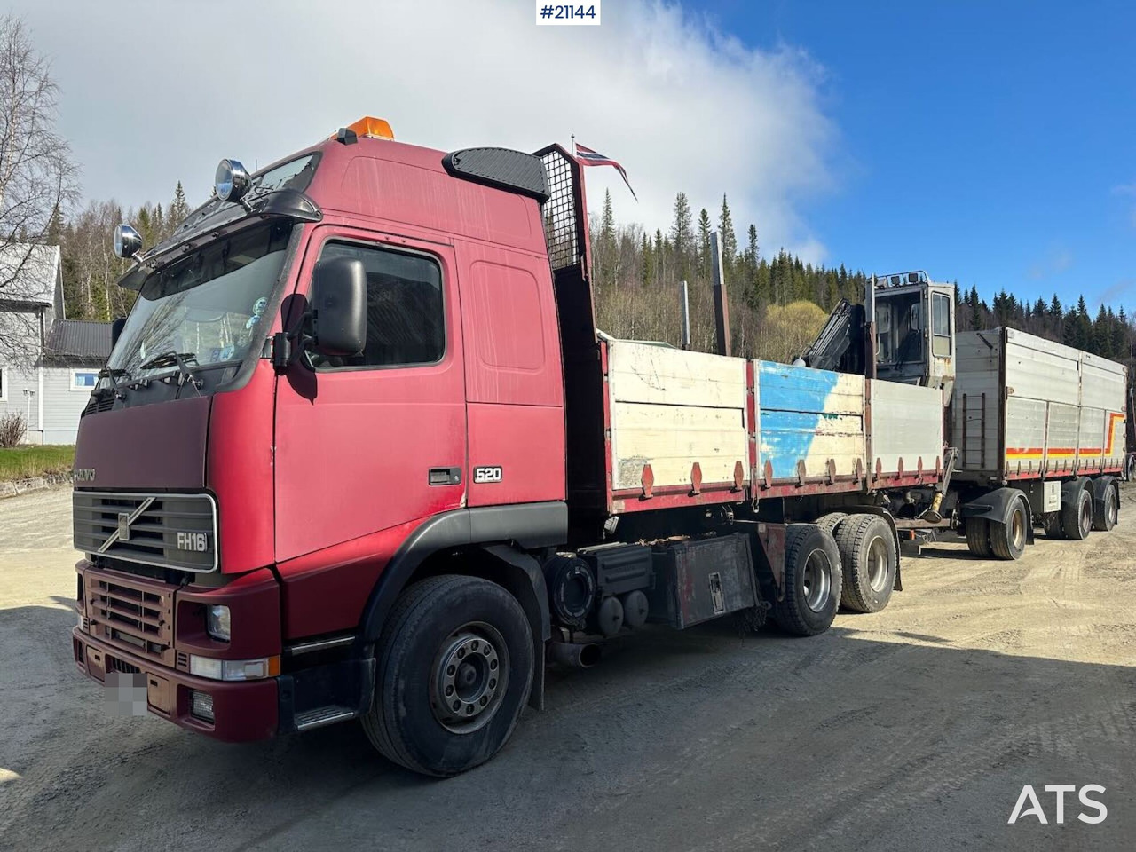 Volvo FH16 - Kokvedējs: foto 1 Volvo FH16 - Kokvedējs: foto 1