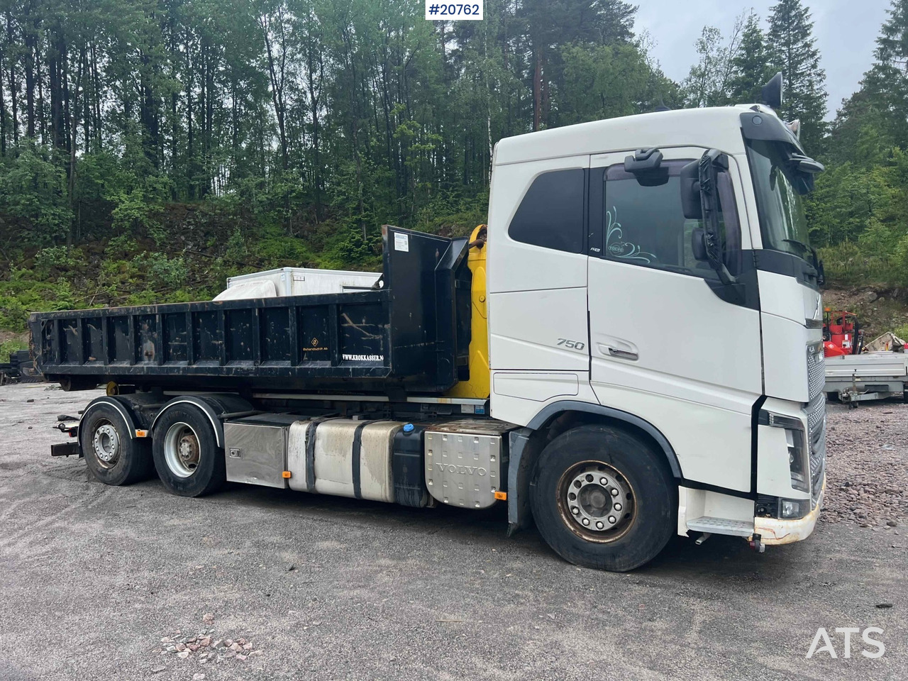 Pacēlājs ar āķi Volvo FH16: foto 8