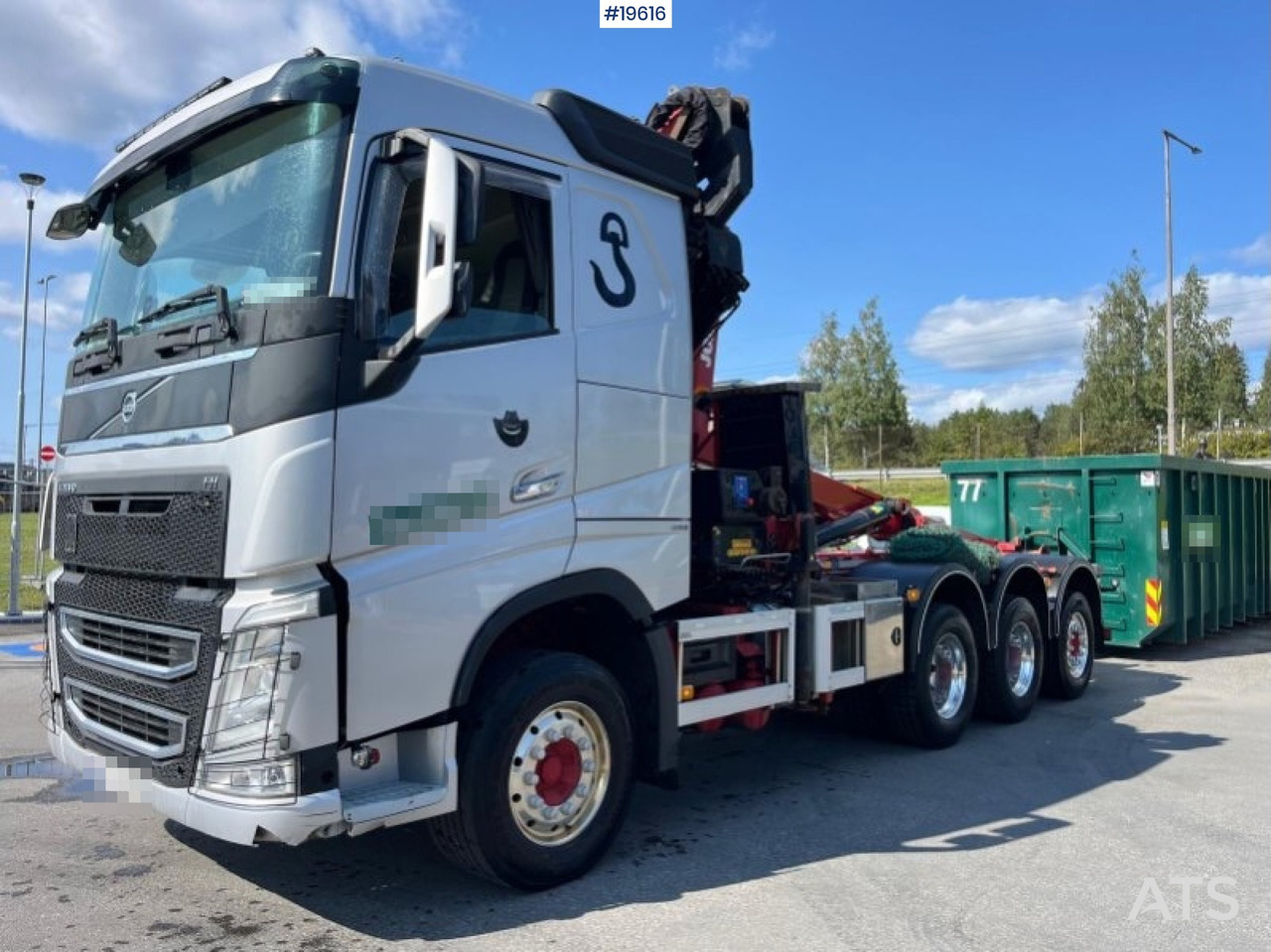 Volvo FH420 - Pacēlājs ar āķi, Kravas auto ar manipulatoru: foto 1 Volvo FH420 - Pacēlājs ar āķi, Kravas auto ar manipulatoru: foto 1