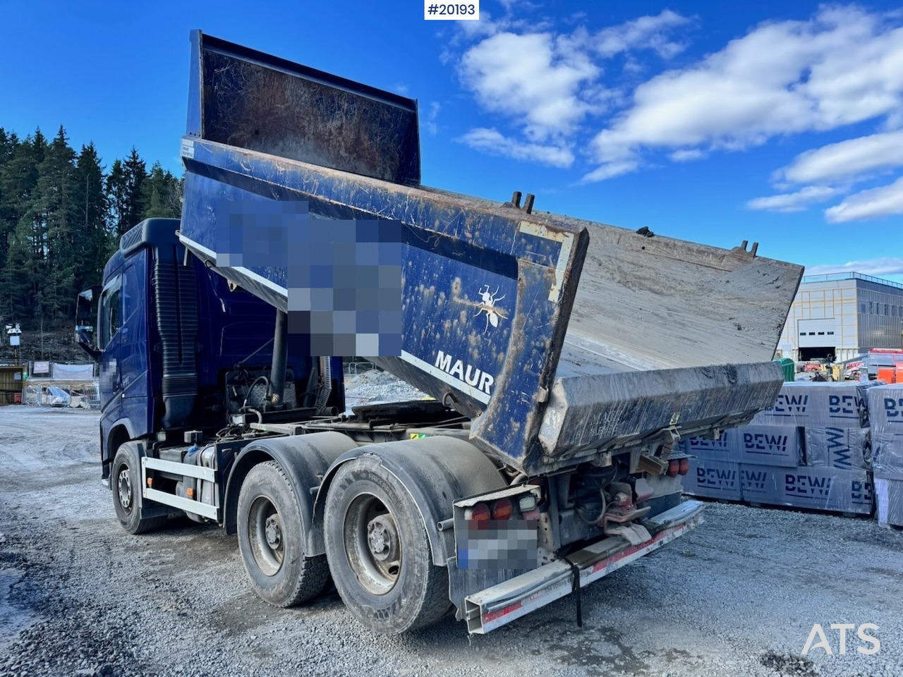 Volvo FH540 - Kravas automašīna pašizgāzējs: foto 4 Volvo FH540 - Kravas automašīna pašizgāzējs: foto 4