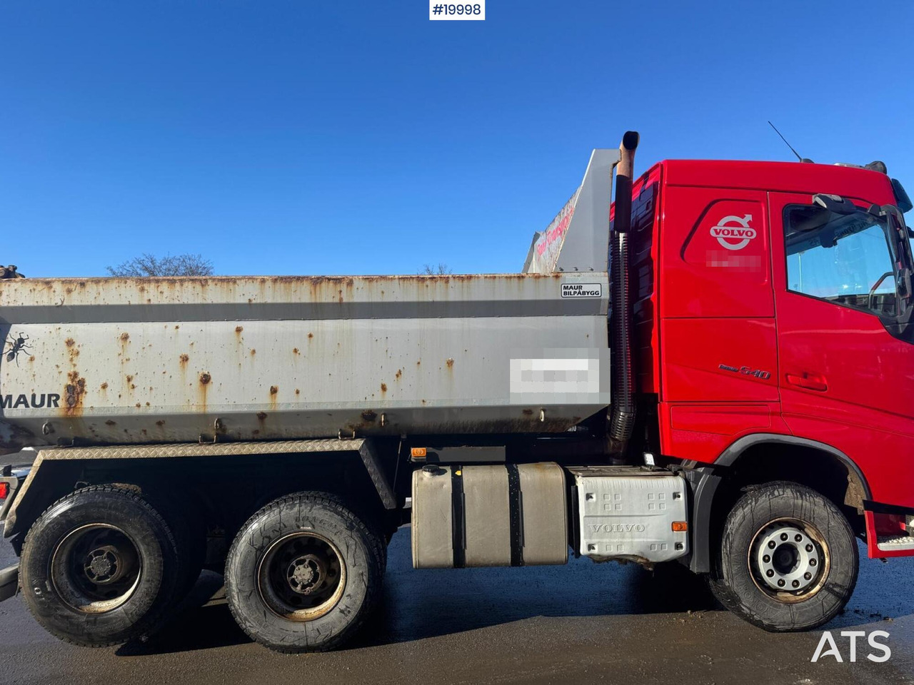 Volvo FH540 - Kravas automašīna pašizgāzējs: foto 2 Volvo FH540 - Kravas automašīna pašizgāzējs: foto 2
