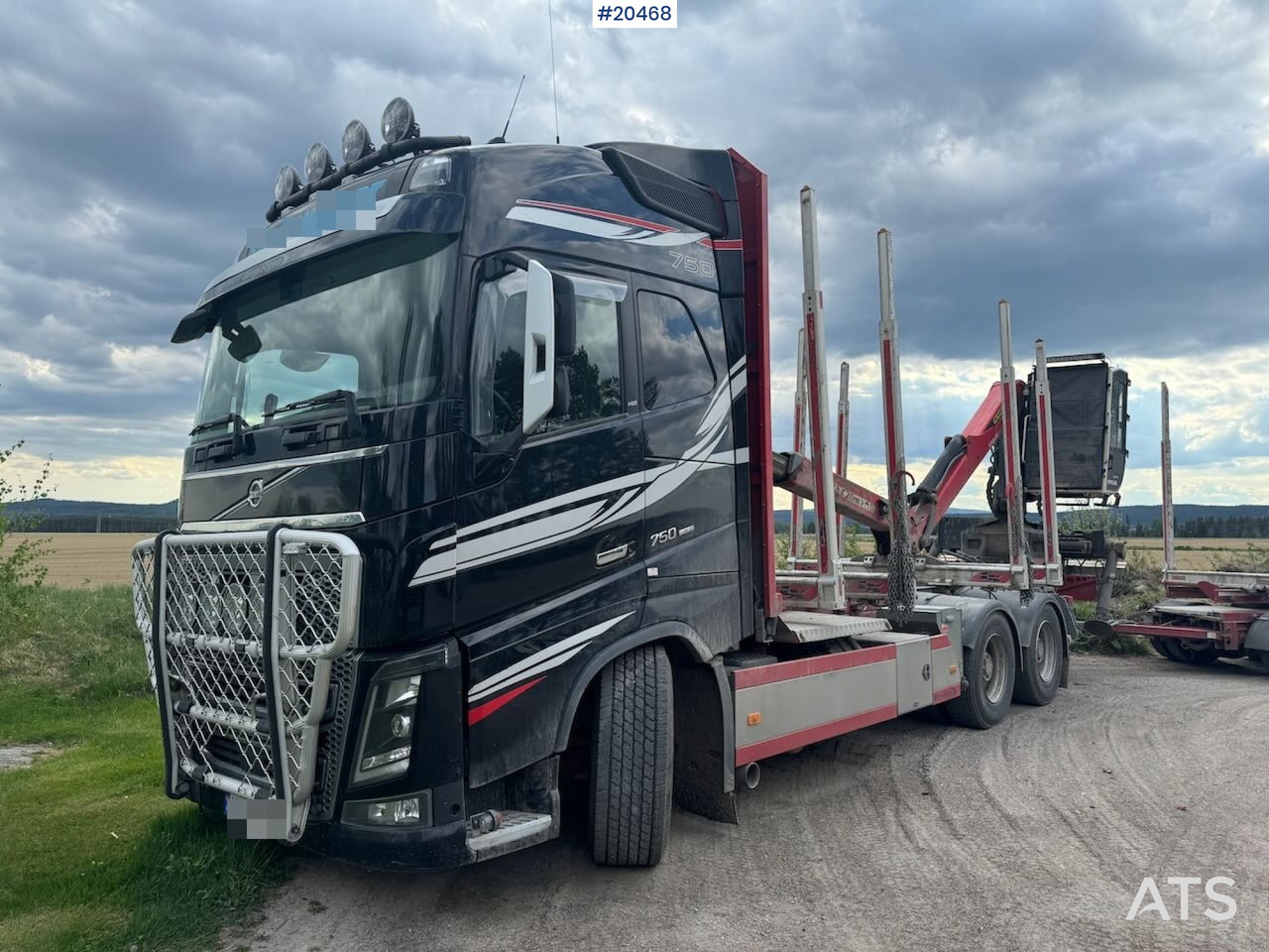 Volvo FH750 - Kokvedējs: foto 1 Volvo FH750 - Kokvedējs: foto 1