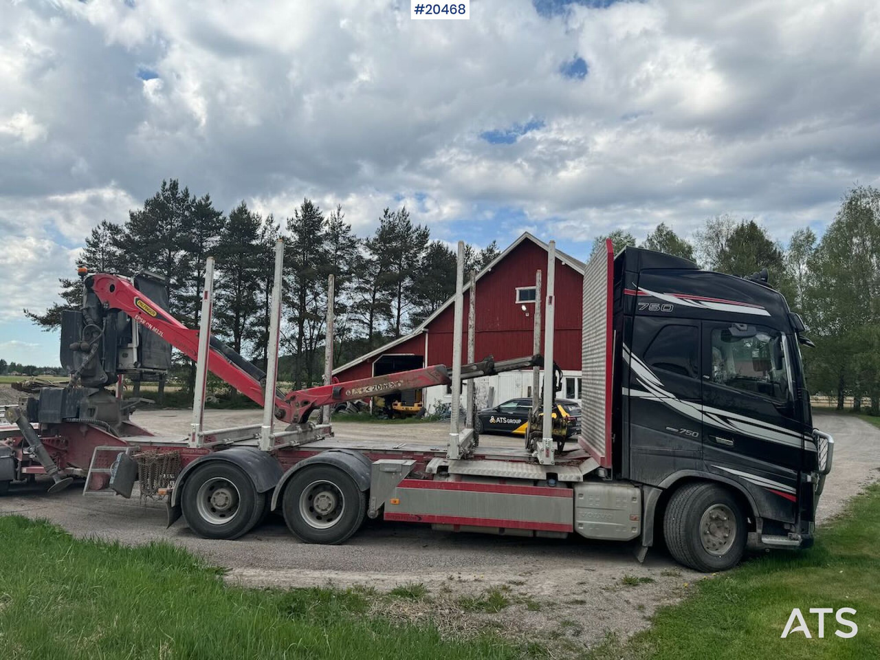 Volvo FH750 - Kokvedējs: foto 5 Volvo FH750 - Kokvedējs: foto 5