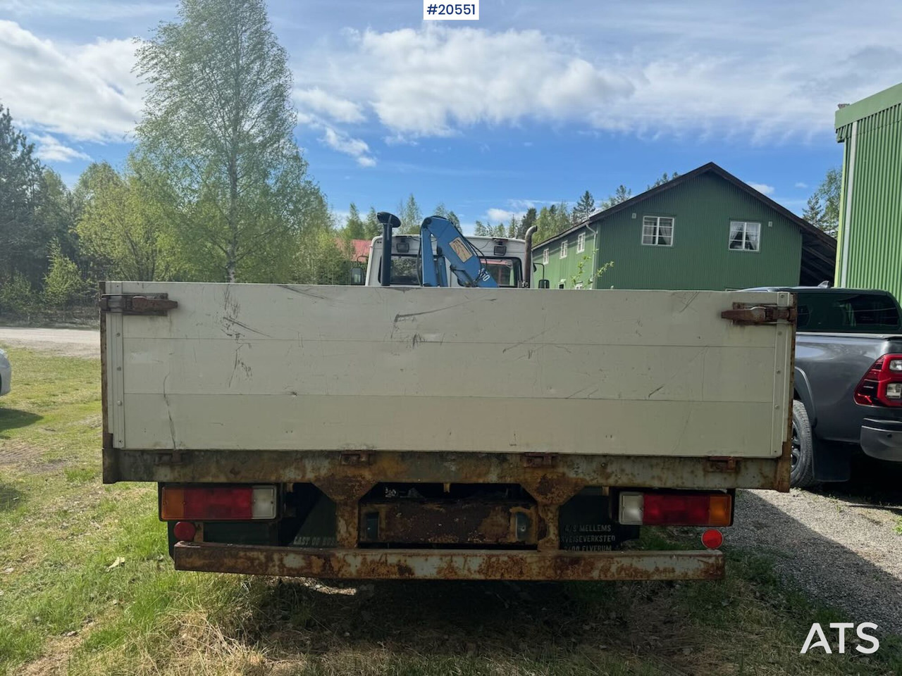 Volvo FL4 - Bortu kravas automašīna/ Platforma, Kravas auto ar manipulatoru: foto 4 Volvo FL4 - Bortu kravas automašīna/ Platforma, Kravas auto ar manipulatoru: foto 4