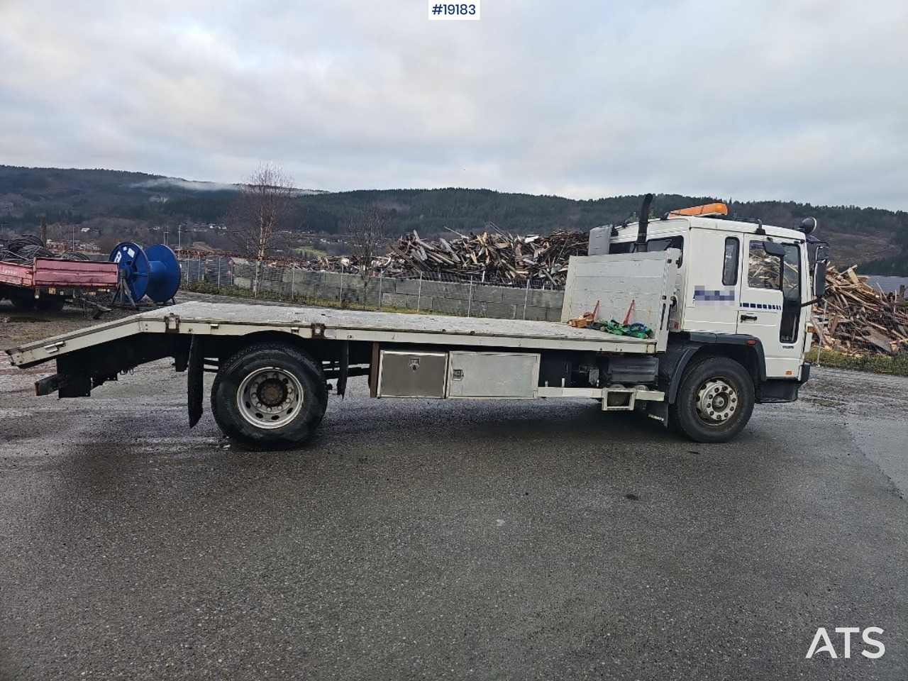 Volvo FL6 - Bortu kravas automašīna/ Platforma: foto 3 Volvo FL6 - Bortu kravas automašīna/ Platforma: foto 3