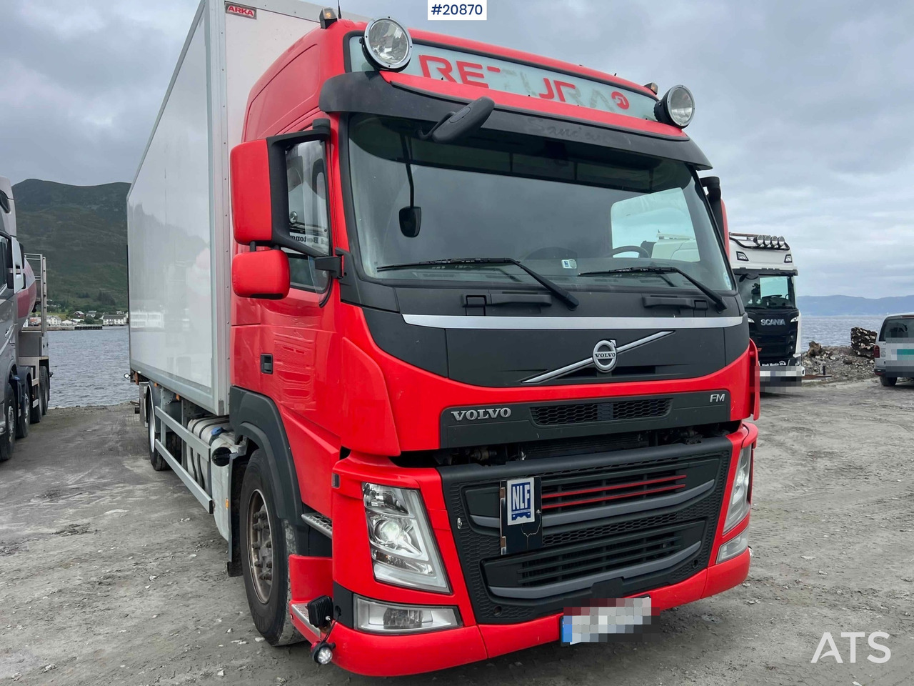 Volvo FM 330 - Kravas automašīna ar slēgto virsbūvi: foto 4 Volvo FM 330 - Kravas automašīna ar slēgto virsbūvi: foto 4