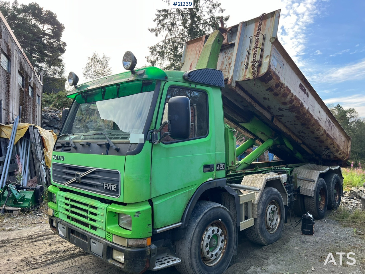 Volvo FM12 - Pacēlājs ar āķi: foto 1 Volvo FM12 - Pacēlājs ar āķi: foto 1