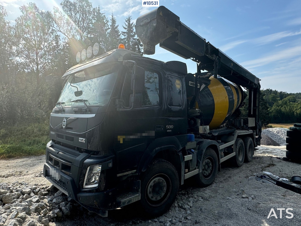 Betonvedējs Volvo FMX 500: foto 8