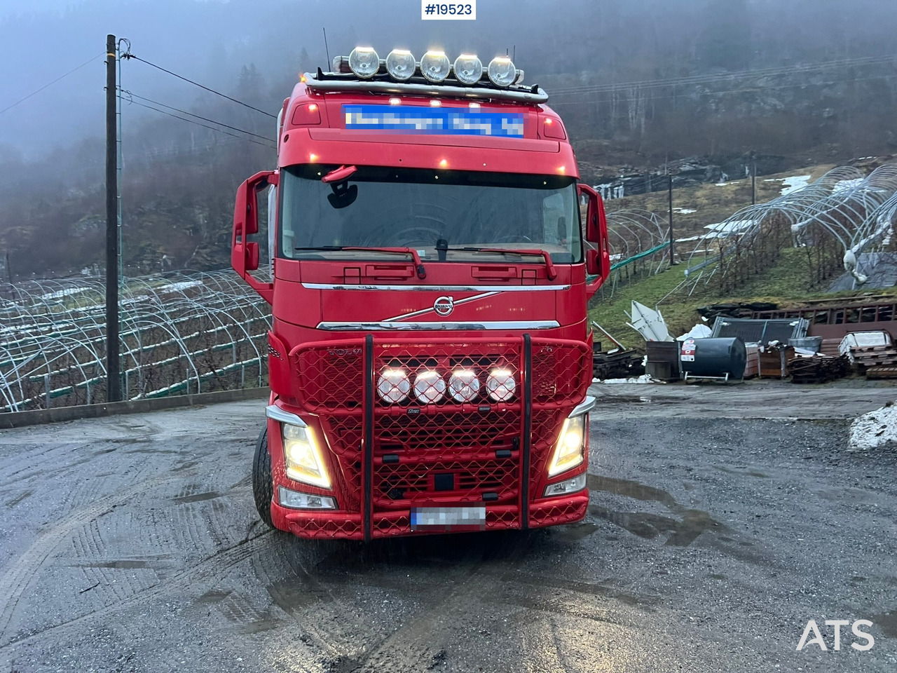 Volvo Fh540 8x4 Tømmerbil m/ 2016 M110L80 Palfinger krane og tømmerklype - Kokvedējs: foto 3 Volvo Fh540 8x4 Tømmerbil m/ 2016 M110L80 Palfinger krane og tømmerklype - Kokvedējs: foto 3