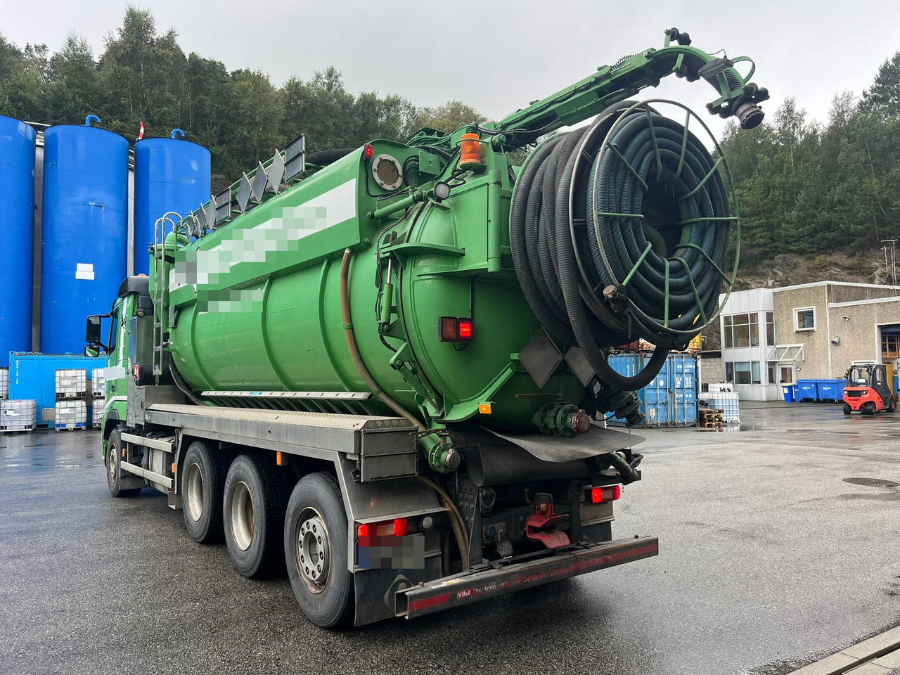 Volvo fh500 8x4 Slamsuger m/ 2010 Inter consult påbygg - Asenizācijas mašīna: foto 2 Volvo fh500 8x4 Slamsuger m/ 2010 Inter consult påbygg - Asenizācijas mašīna: foto 2