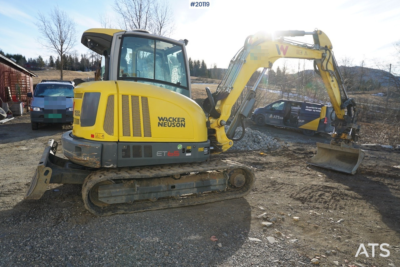 Wacker Neuson E65 - Ekskavators: foto 5 Wacker Neuson E65 - Ekskavators: foto 5
