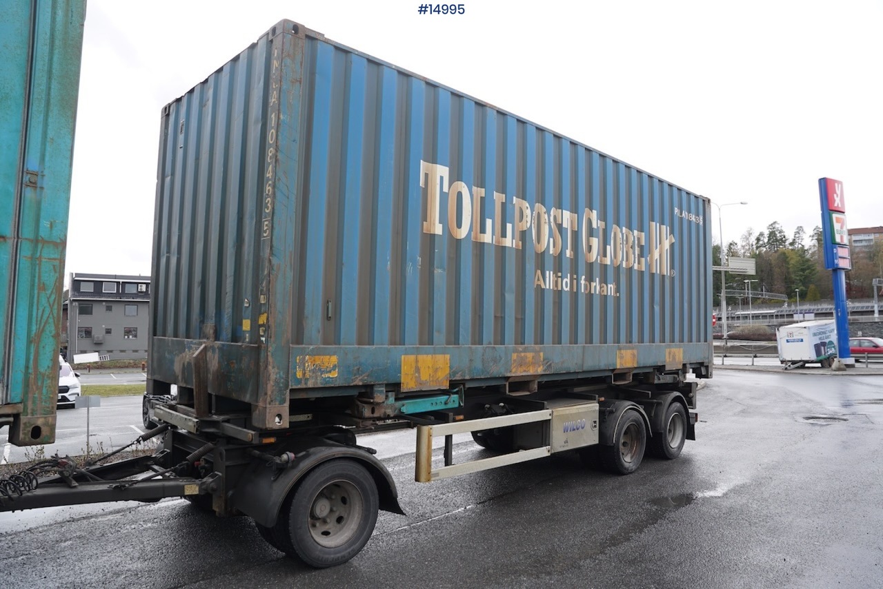 Wilco Containerslep - Piekabe slēgtā virsbūve: foto 1 Wilco Containerslep - Piekabe slēgtā virsbūve: foto 1
