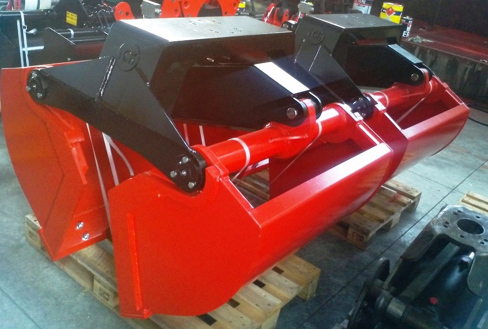 Clamshell bucket with high capacity BV-S 650 - Greifera kauss - Celtnis-manipulators: foto 4 Clamshell bucket with high capacity BV-S 650 - Greifera kauss - Celtnis-manipulators: foto 4
