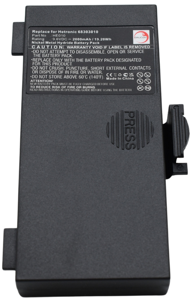 Compatible battery Hetronic 68303000, 68303010, FBH-1200, FUA-07, HE010 - Akumulators - Celtnis-manipulators: foto 3 Compatible battery Hetronic 68303000, 68303010, FBH-1200, FUA-07, HE010 - Akumulators - Celtnis-manipulators: foto 3