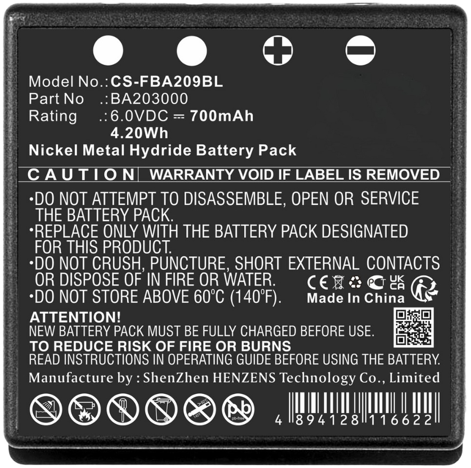 HBC compatible battery BA209000, BA209060, BA209061 - Akumulators - Celtnis-manipulators: foto 5 HBC compatible battery BA209000, BA209060, BA209061 - Akumulators - Celtnis-manipulators: foto 5