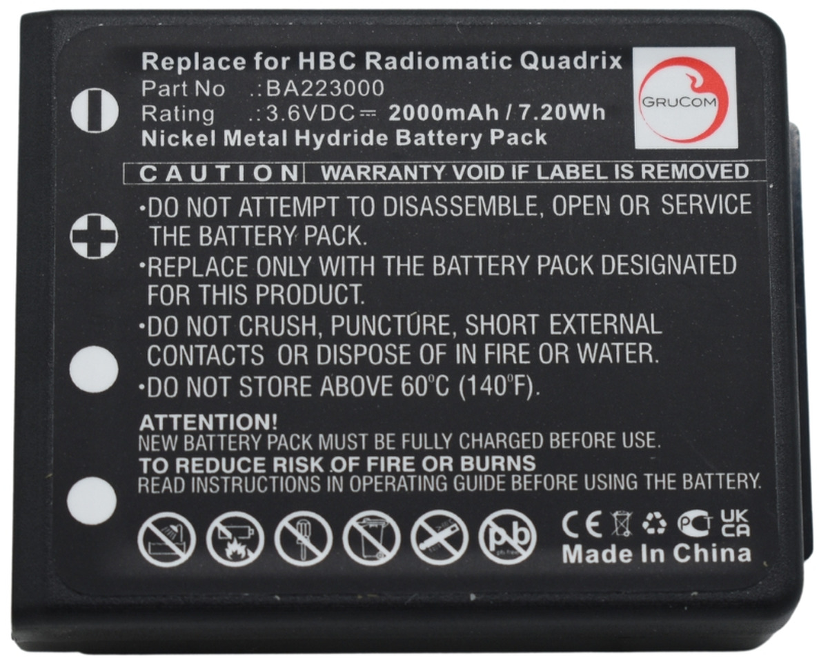 HBC compatible battery BA223000, BA223030, FUB6 - Akumulators - Celtnis-manipulators: foto 3 HBC compatible battery BA223000, BA223030, FUB6 - Akumulators - Celtnis-manipulators: foto 3