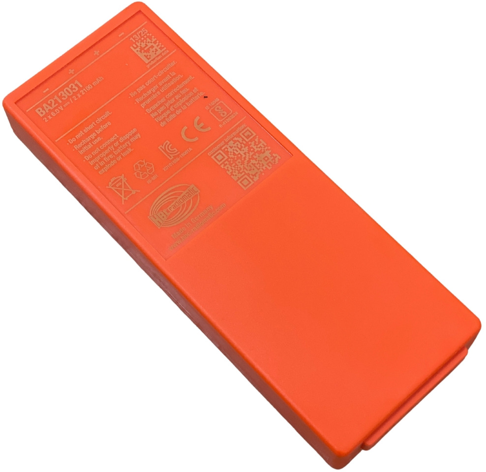 Hbc original battery BA213020 - Akumulators - Celtnis-manipulators: foto 2 Hbc original battery BA213020 - Akumulators - Celtnis-manipulators: foto 2