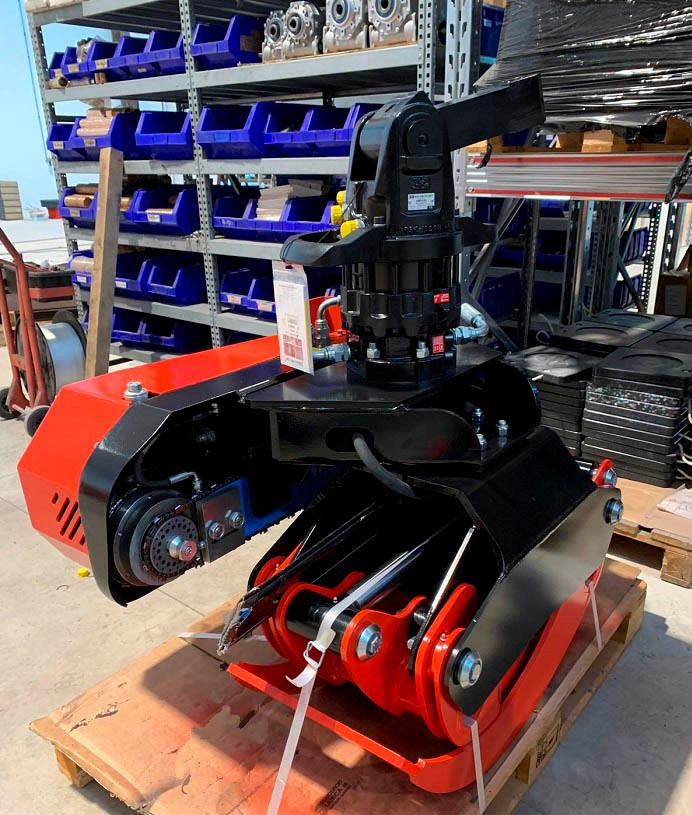Hydraulic chainsaw MS- 750 - Harvesteru galva: foto 2 Hydraulic chainsaw MS- 750 - Harvesteru galva: foto 2