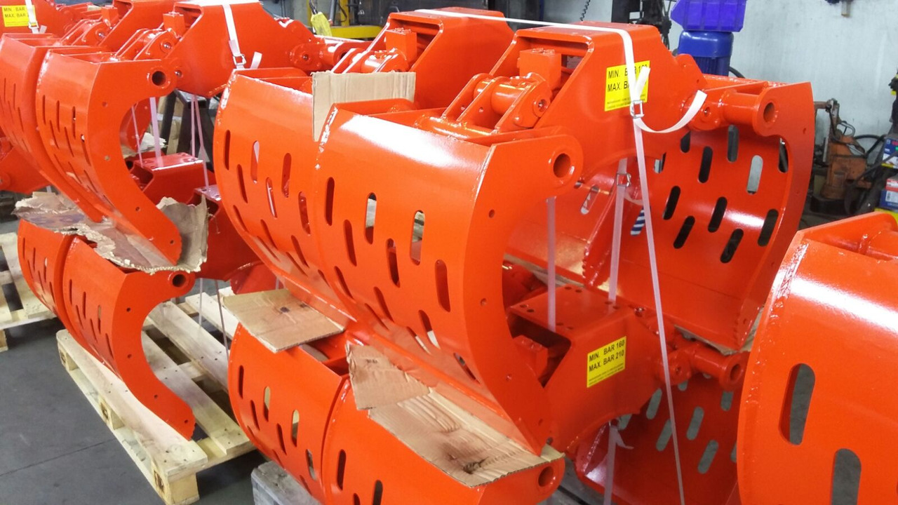 Pearced clamshell bucket BV-MR 50 SG - Greifera kauss - Celtnis-manipulators: foto 2 Pearced clamshell bucket BV-MR 50 SG - Greifera kauss - Celtnis-manipulators: foto 2