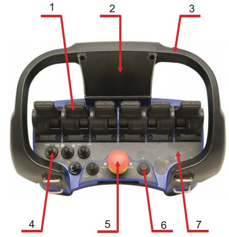 Protective case for Scanreco remote control Scanreco RC400 - Elektrosistēma - Celtnis-manipulators: foto 3 Protective case for Scanreco remote control Scanreco RC400 - Elektrosistēma - Celtnis-manipulators: foto 3