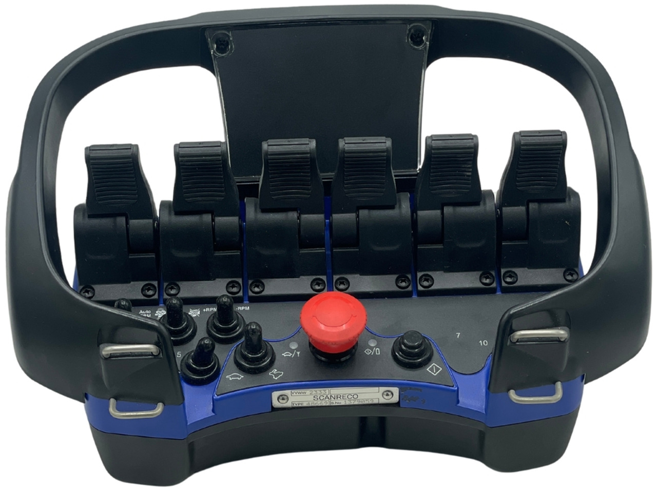 Remote control Scanreco for 6 functions RM6-SCANRECO - Elektrosistēma - Celtnis-manipulators: foto 2 Remote control Scanreco for 6 functions RM6-SCANRECO - Elektrosistēma - Celtnis-manipulators: foto 2