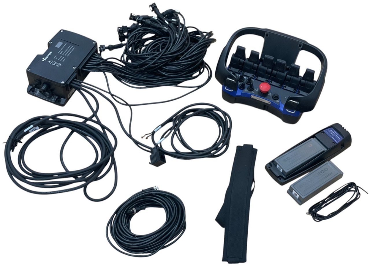 Remote control Scanreco for 6 functions RM6-SCANRECO - Elektrosistēma - Celtnis-manipulators: foto 1 Remote control Scanreco for 6 functions RM6-SCANRECO - Elektrosistēma - Celtnis-manipulators: foto 1