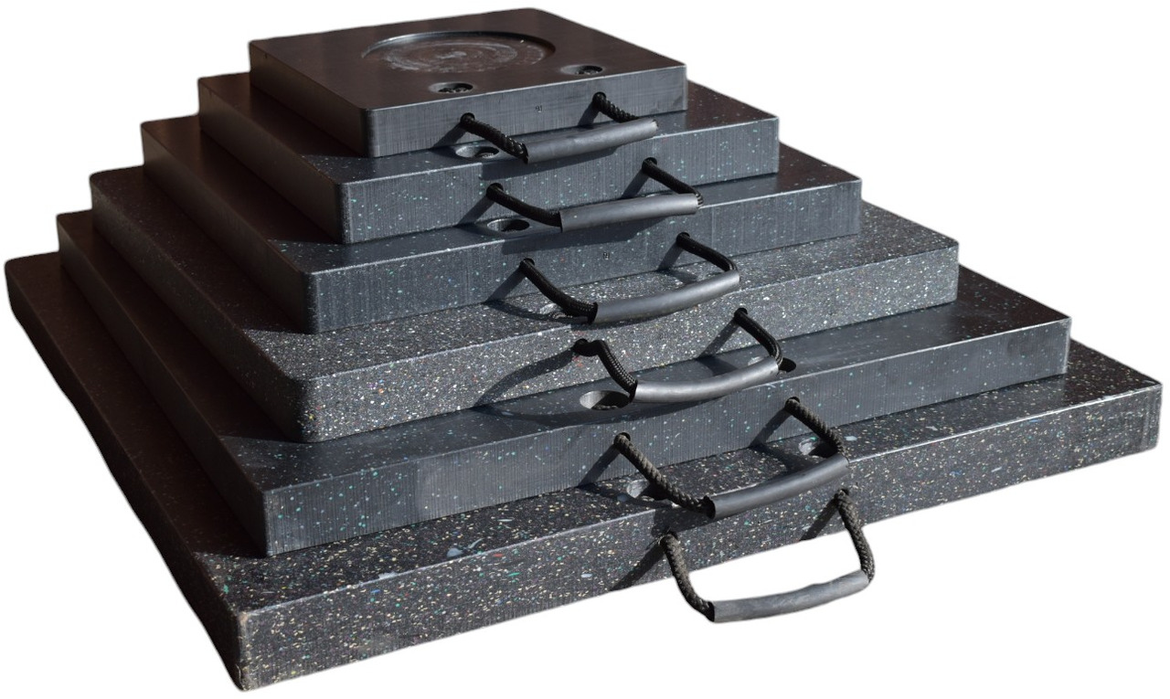 Rezerves daļa - Celtnis-manipulators Stabilizer pad for crane PAP 6.5/P: foto 8