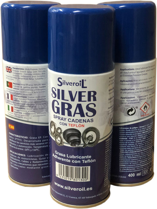 Silver Gras Teflon Silver Gras Teflon - Motoreļļa un automašīnas kopšanas līdzekļis: foto 1 Silver Gras Teflon Silver Gras Teflon - Motoreļļa un automašīnas kopšanas līdzekļis: foto 1