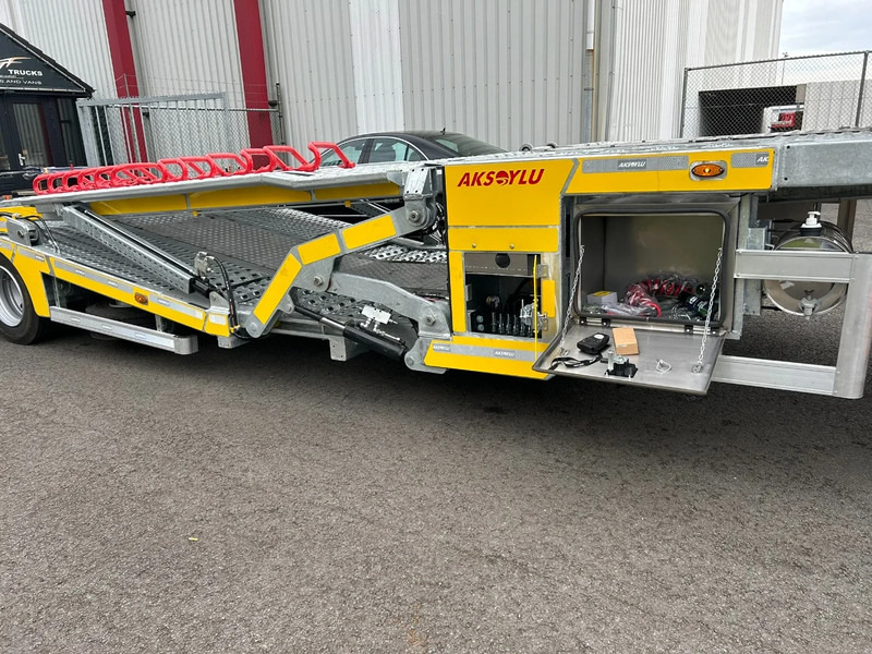 AKSOYLU AKT2 versie II special met extra Functie's 6 car-loader Autotransporter - Puspiekabe autovedējs: foto 3 AKSOYLU AKT2 versie II special met extra Functie's 6 car-loader Autotransporter - Puspiekabe autovedējs: foto 3