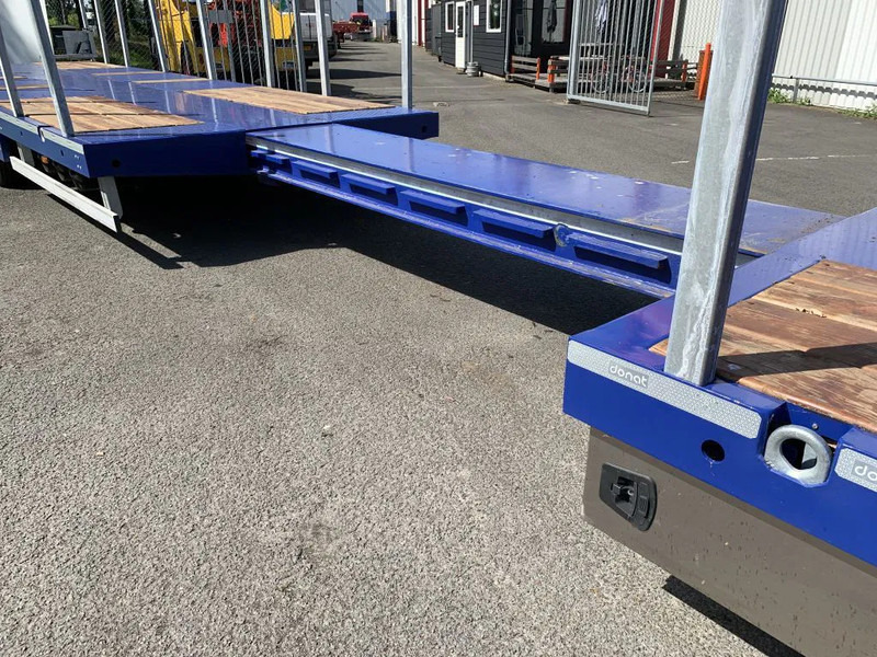 Kässbohrer DONAT Semi trailer gondola special for paragraaf 70 Germany extendable uitschuif semirremolque op voorraad new - Puspiekabe zema profila platforma: foto 1 Kässbohrer DONAT Semi trailer gondola special for paragraaf 70 Germany extendable uitschuif semirremolque op voorraad new - Puspiekabe zema profila platforma: foto 1