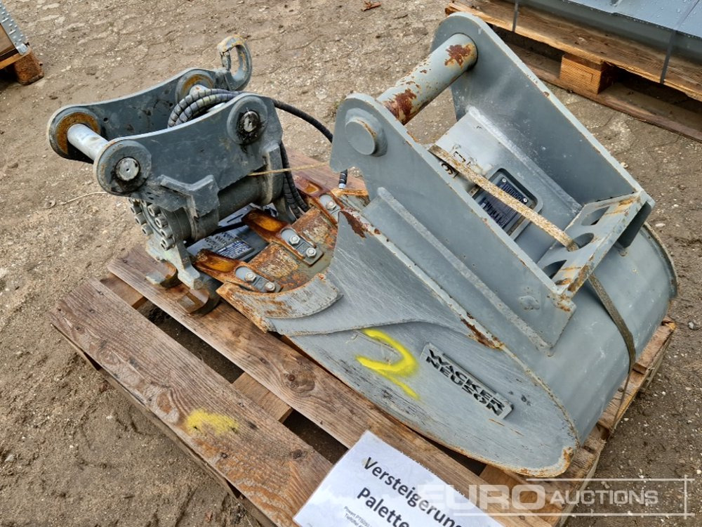 14" Digging Bucket + Lehnhoff HS03 Powertilt QH (2 of) - Kauss: foto 2 14" Digging Bucket + Lehnhoff HS03 Powertilt QH (2 of) - Kauss: foto 2