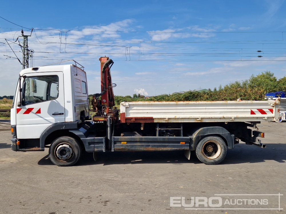 1999 Mercedes Atego - Bortu kravas automašīna/ Platforma, Kravas auto ar manipulatoru: foto 2 1999 Mercedes Atego - Bortu kravas automašīna/ Platforma, Kravas auto ar manipulatoru: foto 2
