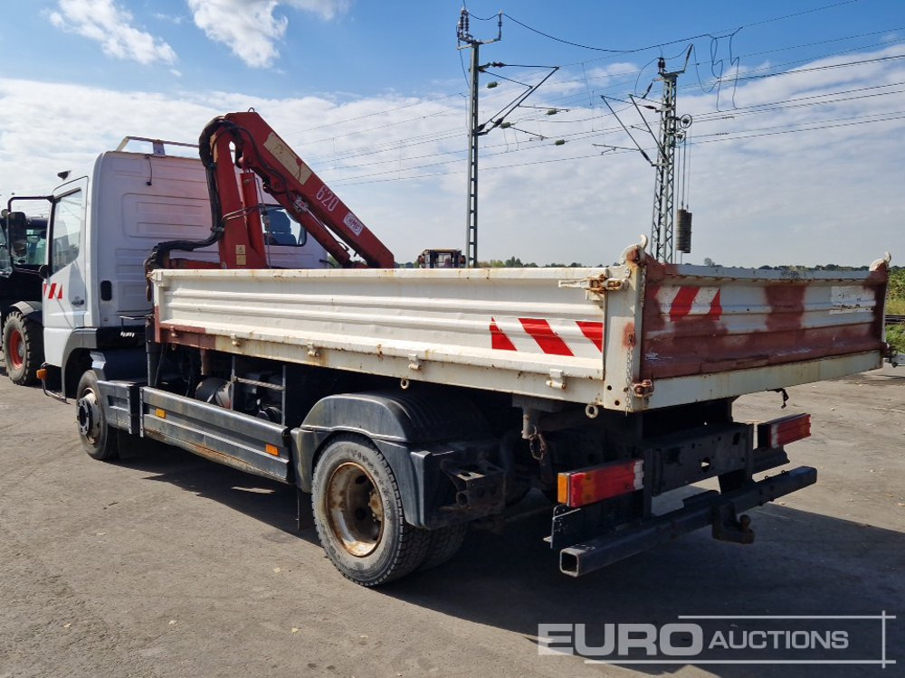 1999 Mercedes Atego - Bortu kravas automašīna/ Platforma, Kravas auto ar manipulatoru: foto 3 1999 Mercedes Atego - Bortu kravas automašīna/ Platforma, Kravas auto ar manipulatoru: foto 3