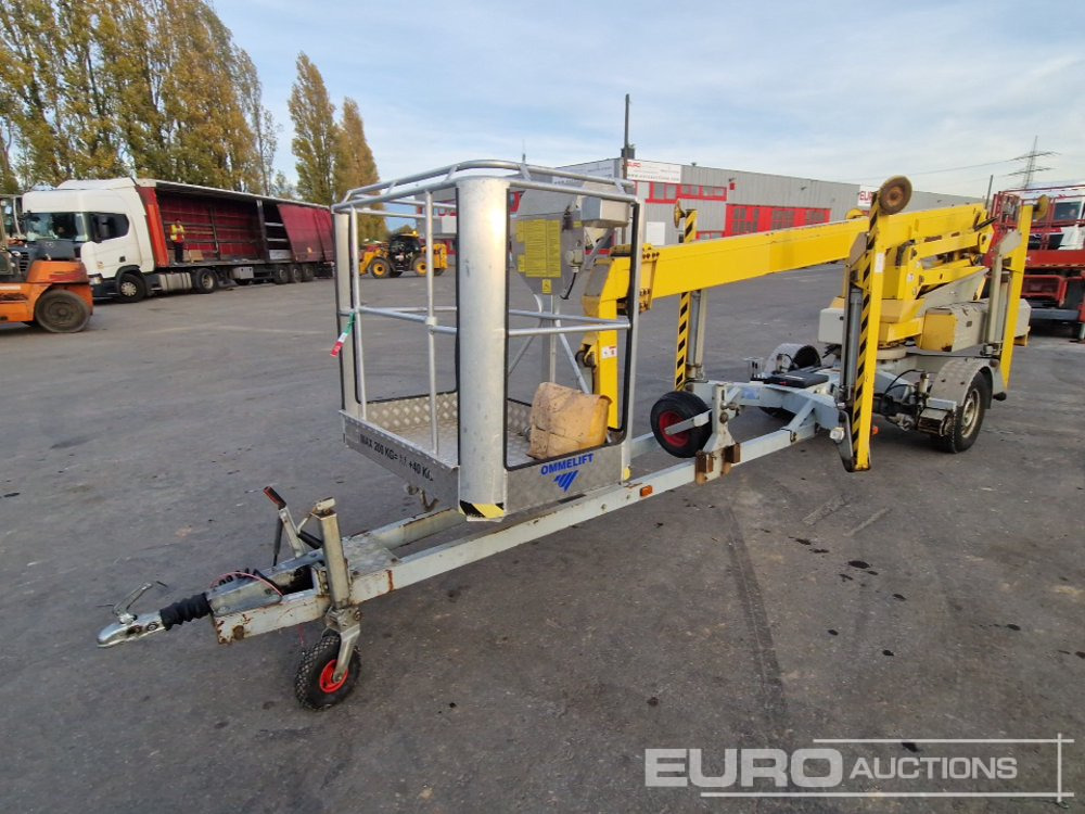 2008 Omme 1550ZX81 Single Axle Articulated Boom Lift, 15.35m Working Height, 200kg Platform Capacity - Izlices pacēlājs: foto 1 2008 Omme 1550ZX81 Single Axle Articulated Boom Lift, 15.35m Working Height, 200kg Platform Capacity - Izlices pacēlājs: foto 1