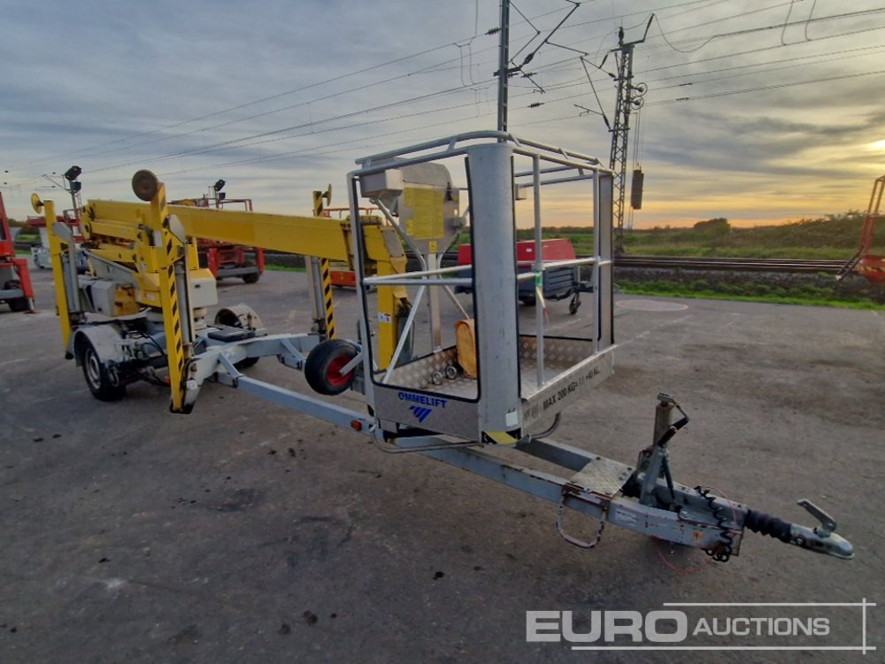 2008 Omme 1550ZX81 Single Axle Articulated Boom Lift, 15.35m Working Height, 200kg Platform Capacity - Izlices pacēlājs: foto 4 2008 Omme 1550ZX81 Single Axle Articulated Boom Lift, 15.35m Working Height, 200kg Platform Capacity - Izlices pacēlājs: foto 4