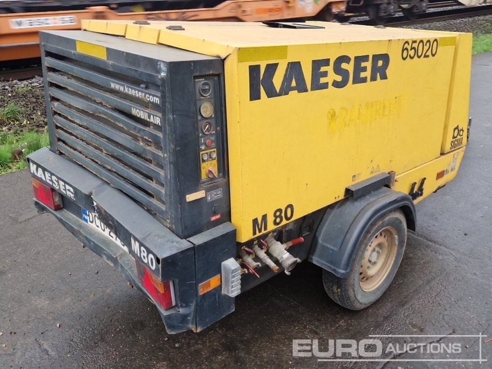 2010 Kaeser M80 265CFM - Gaisa kompresors: foto 3 2010 Kaeser M80 265CFM - Gaisa kompresors: foto 3