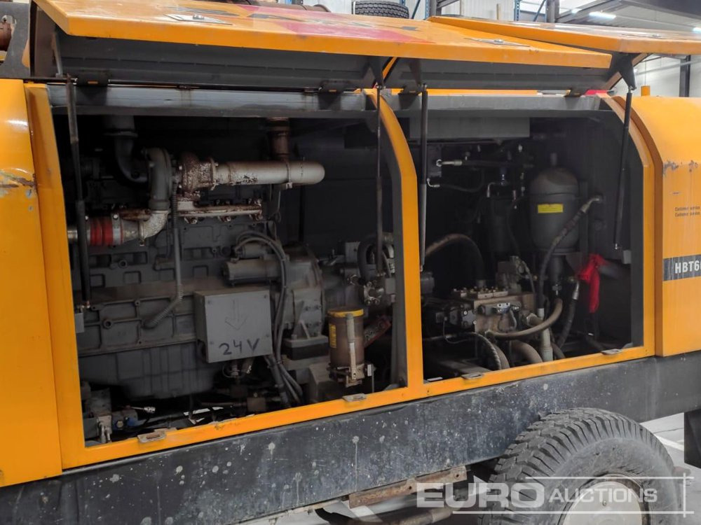 2011 Sany HBT60C-1816D - Betona sūknis: foto 4 2011 Sany HBT60C-1816D - Betona sūknis: foto 4