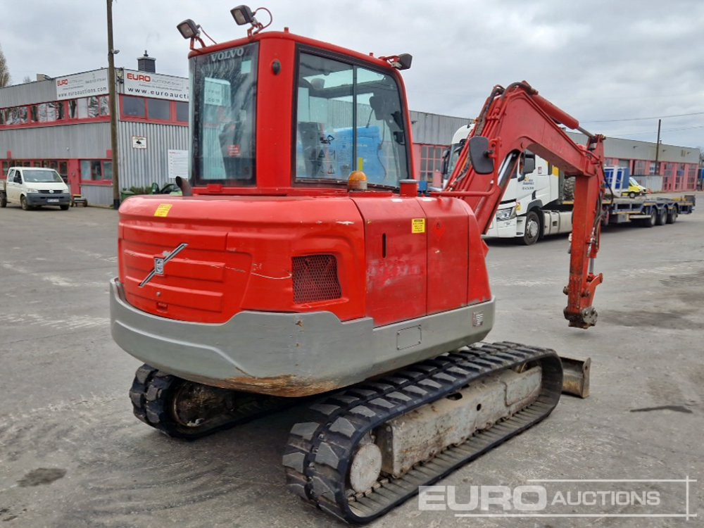 2012 Volvo EC55C - Mini-ekskavators: foto 5 2012 Volvo EC55C - Mini-ekskavators: foto 5