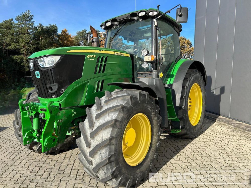 2013 John Deere 6190R - Traktors: foto 1 2013 John Deere 6190R - Traktors: foto 1