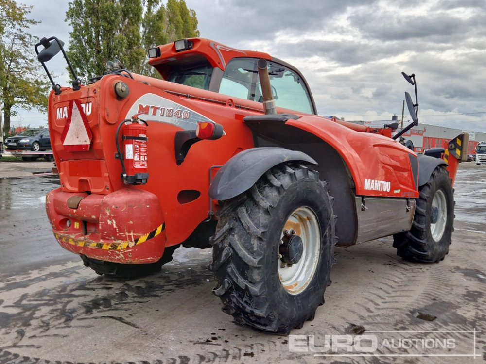 2013 Manitou MT1840 A - Teleskopiskais iekrāvējs: foto 5 2013 Manitou MT1840 A - Teleskopiskais iekrāvējs: foto 5