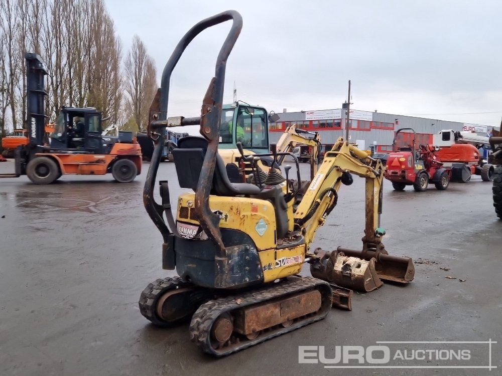 2013 Yanmar SV08-1A(S) - Mini-ekskavators: foto 4 2013 Yanmar SV08-1A(S) - Mini-ekskavators: foto 4