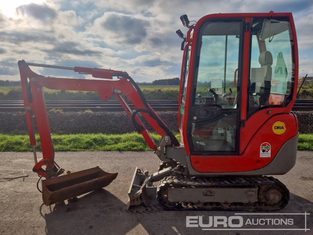 2013 Yanmar SV17-EX - Mini-ekskavators: foto 2 2013 Yanmar SV17-EX - Mini-ekskavators: foto 2