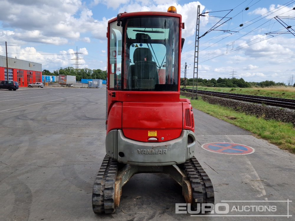 2013 Yanmar ViO25-4 - Mini-ekskavators: foto 4 2013 Yanmar ViO25-4 - Mini-ekskavators: foto 4