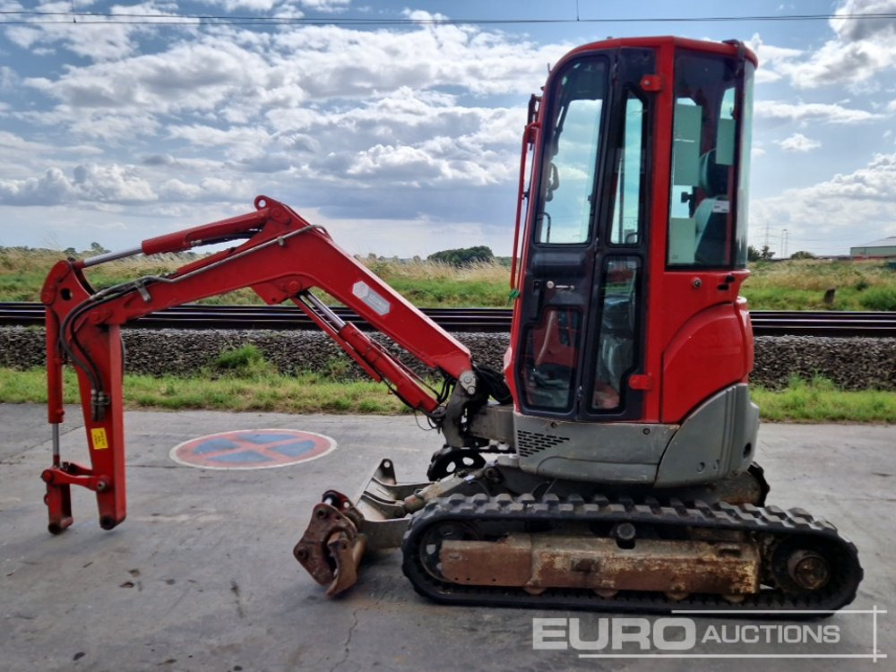 2013 Yanmar ViO25-4 - Mini-ekskavators: foto 2 2013 Yanmar ViO25-4 - Mini-ekskavators: foto 2